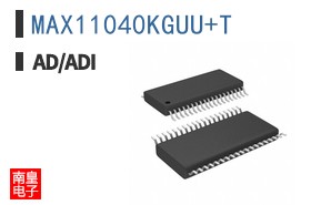 MAX11040KGUU+T