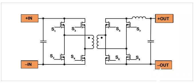 ͻ���Խ�չ������˫��DC-DCת����������Ч�ʳ�96%�����ѹ�������